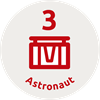 Astronaut 3 robots