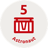 Astronaut 5 robots
