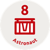Astronaut 8 robots