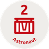 Astronaut 2 robots